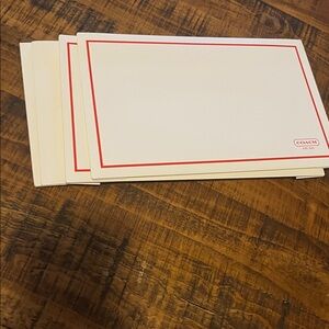 Set of (2) Coach Gift box New